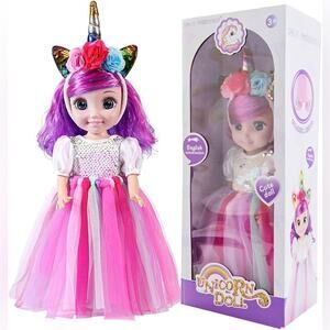Moly-Princess 18 Inch Doll for Girl-Talking Dolls Gift for Your Children